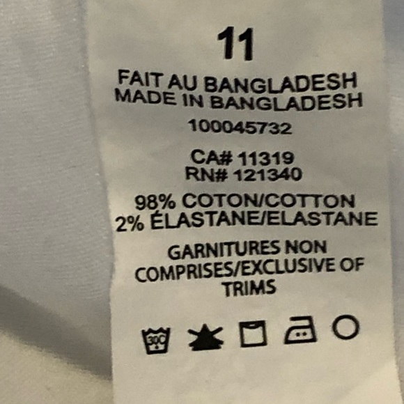 GARAGE WHITE HIGH RISE JEGGING (11) - Picture 6 of 10